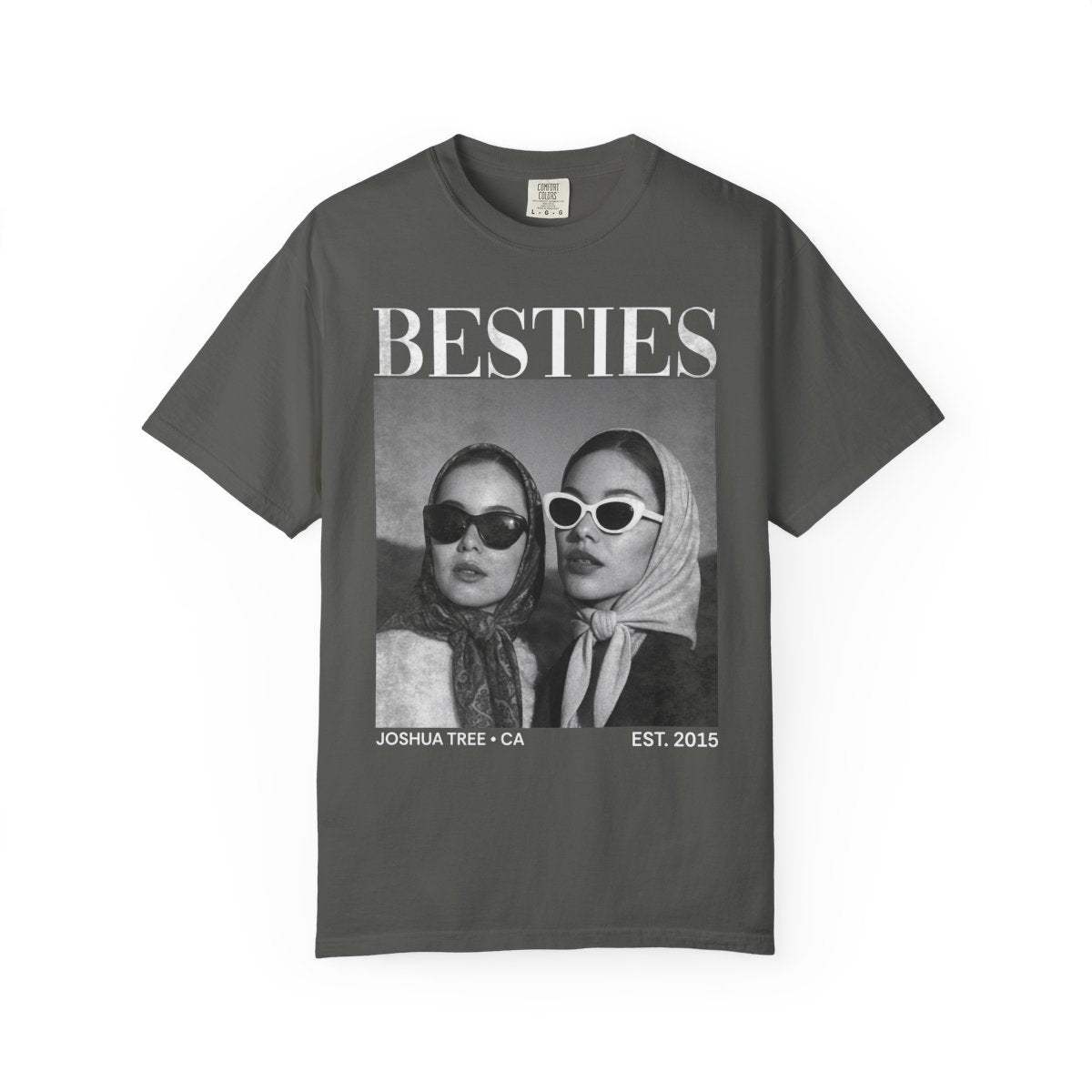 Custom Besties Photo Shirt, Personalized Vintage 90s BFF Shirt, Birthday Gift For Bestie, Bridal Shower Shirt