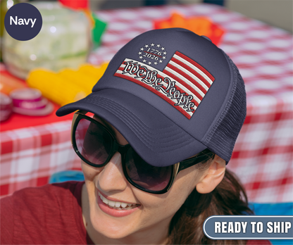 USA 250th Anniversary Embroidered Hat, USA 250 Years Gift, Betsy Ross Flag Cap