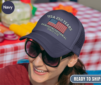 USA 250 Years Semiquincentennial Since 1776 Cap